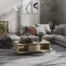 vidaXL sonoma-tölgyszínű forgácslap dohányzóasztal 103,5 x 60 x 35 cm bútor