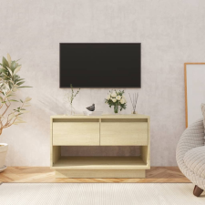 vidaXL sonoma-tölgyszínű forgácslap TV-szekrény 70 x 41 x 44 cm bútor