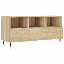 vidaXL sonoma-tölgyszínű műfa TV-szekrény 102 x 36 x 50 cm (829015) bútor
