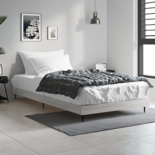 vidaXL sonoma tölgyszínű szerelt fa ágykeret 90 x 200 cm ágy és ágykellék