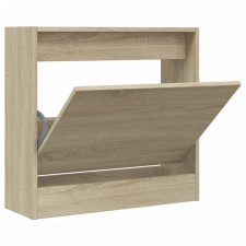 vidaXL sonoma-tölgyszínű szerelt fa cipőszekrény 60 x 21 x 57 cm (839884) bútor