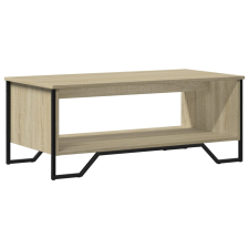 vidaXL sonoma-tölgyszínű szerelt fa dohányzóasztal 100 x 51 x 40 cm (848480) bútor