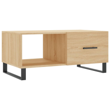 vidaXL sonoma-tölgyszínű szerelt fa dohányzóasztal 90 x 50 x 40 cm (829239) bútor