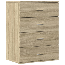 vidaXL sonoma-tölgyszínű szerelt fa tálalóasztal 60 x 39 x 80 cm (840529) bútor