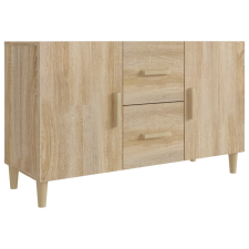 vidaXL sonoma-tölgyszínű szerelt fa tálalószekrény 100 x 36 x 60 cm (812513) bútor
