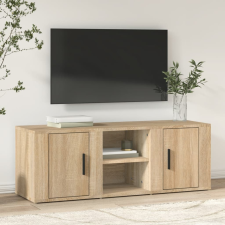 vidaXL sonoma tölgyszínű szerelt fa TV-szekrény 100x31,5x35 cm bútor
