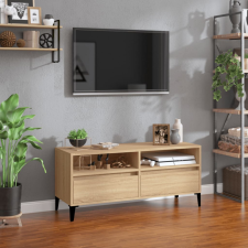 vidaXL sonoma tölgyszínű szerelt fa TV-szekrény 100x34,5x44,5 cm bútor