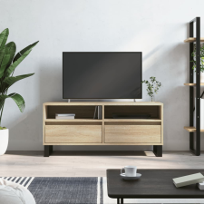 vidaXL sonoma tölgyszínű szerelt fa TV-szekrény 100x34,5x44,5 cm bútor