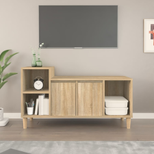 vidaXL sonoma tölgyszínű szerelt fa TV-szekrény 100x35x55 cm bútor
