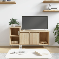 vidaXL sonoma tölgyszínű szerelt fa TV-szekrény 100x35x55 cm bútor