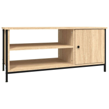 vidaXL Sonoma tölgyszínű szerelt fa tv-szekrény 100x40x45 cm bútor