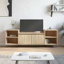 vidaXL sonoma tölgyszínű szerelt fa TV-szekrény 160x35x55 cm bútor