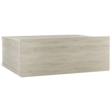 vidaXL sonomatölgy színű forgácslap úszó éjjeliszekrény 40x30x15 cm (800312) bútor