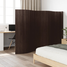vidaXL sötétbarna bambusz térelválasztó 165 x 600 cm bútor