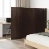 vidaXL sötétbarna bambusz térelválasztó 165 x 800 cm