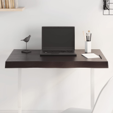 vidaXL sötétbarna kezelt tömör asztallap 80x60x(2-6) cm bútor