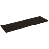 vidaXL sötétbarna kezelt tömör tölgyfa fali polc 200 x 60 x (2-4) cm