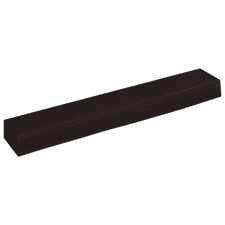 vidaXL sötétbarna kezelt tömör tölgyfa fali polc 60x10x6 cm (363760) bútor