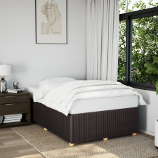 vidaXL sötétbarna szövet ágykeret 120x200 cm ágy és ágykellék