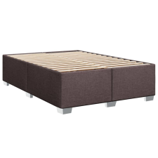 vidaXL sötétbarna szövet ágykeret 160 x 200 cm (3284488) ágy és ágykellék