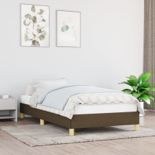 vidaXL sötétbarna szövet ágykeret 80x200 cm ágy és ágykellék