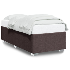 vidaXL sötétbarna szövet ágykeret 90x190 cm (3284800) ágy és ágykellék