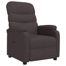 vidaXL sötétbarna szövet dönthető fotel (344895) bútor