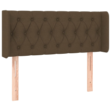 vidaXL sötétbarna szövet fejtámla 103x16x78/88 cm (3119097) ágy és ágykellék