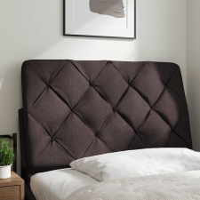 vidaXL sötétbarna szövet fejtámla párna 90 cm (4019201) ágy és ágykellék