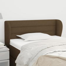 vidaXL sötétbarna szövet fejtámla szárnyakkal 83x23x78/88 cm ágy és ágykellék