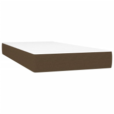 vidaXL sötétbarna szövet zsebrugós ágymatrac 120 x 190 x 20 cm (4007144) ágy és ágykellék