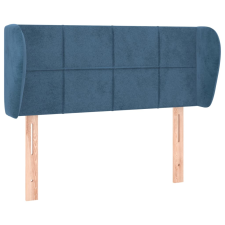 vidaXL sötétkék bársony fejtámla 103x23x78/88 cm (3117190) ágy és ágykellék
