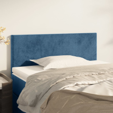 vidaXL sötétkék bársony fejtámla 80 x 5 x 78/88 cm ágy és ágykellék