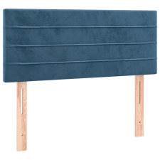 vidaXL sötétkék bársony fejtámla 80 x 5 x 78/88 cm (346114) ágy és ágykellék