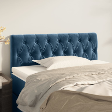 vidaXL sötétkék bársony fejtámla 90x7x78/88 cm ágy és ágykellék