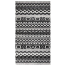 vidaXL sötétszürke lapos szövésű kültéri szőnyeg 115 x 170 cm lakástextília