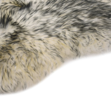 vidaXL sötétszürke melanzsszínű báránybőr szőnyeg 60 x 90 cm (283879) lakástextília