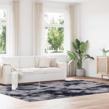vidaXL sötétszürke poliészter hosszú szálú bozontos szőnyeg 240x340 cm lakástextília