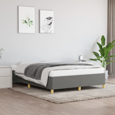 vidaXL sötétszürke szövet ágykeret 140x200 cm ágy és ágykellék