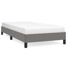 vidaXL sötétszürke szövet ágykeret 90 x 200 cm (346689) ágy és ágykellék