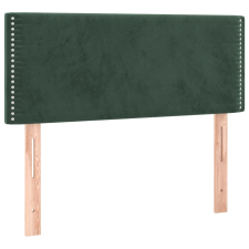 vidaXL sötétzöld bársony fejtámla 100x5x78/88 cm (345921) ágy és ágykellék