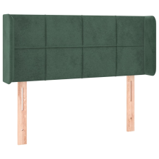 vidaXL sötétzöld bársony fejtámla 83x16x78/88 cm (3118801) ágy és ágykellék