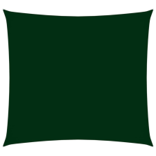 vidaXL sötétzöld négyzet alakú oxford-szövet napvitorla 4 x 4 m kerti bútor