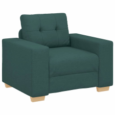 vidaXL sötétzöld szövet kanapészék 59 cm (4105063) bútor