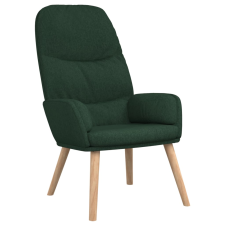 vidaXL sötétzöld szövet pihenőszék (340995) bútor