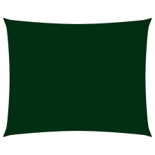 vidaXL Sötétzöld téglalap alakú oxford-szövet napvitorla 3,5 x 4,5 m kerti bútor