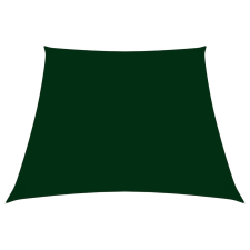 vidaXL Sötétzöld trapéz alakú oxford-szövet napvitorla 2/4 x 3 m kerti bútor
