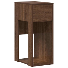vidaXL Számítógépes toronyállvány fiókkal barna tölgy 35x45x77 cm (858746) íróasztal
