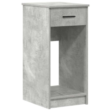 vidaXL számítógépes toronyállvány fiókkal betonszürke 35x45x77 cm (858743) íróasztal