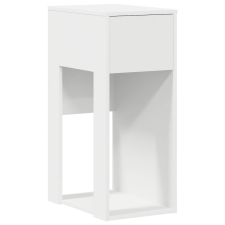 vidaXL számítógépes toronyállvány fiókkal fehér 30x44x74 cm (858731) íróasztal